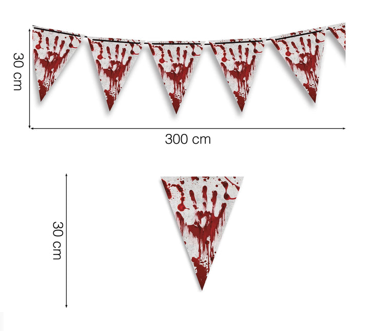 Halloween-Girlande Blut 3m