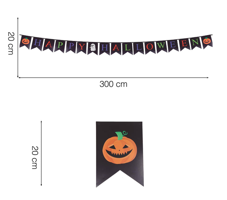 Halloween-Schleuder Happy Halloween 3m