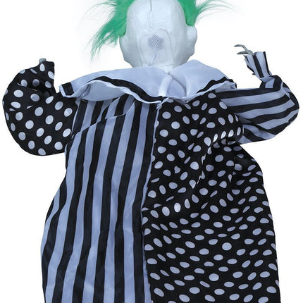 Halloween Tischdekoration Clown mit Licht und Sound 65cm