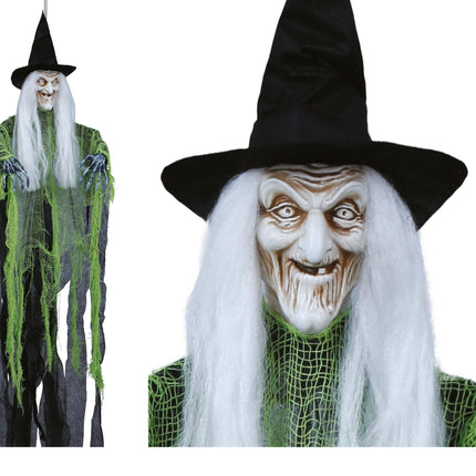 Halloween Hängende Dekoration Hexe 1m
