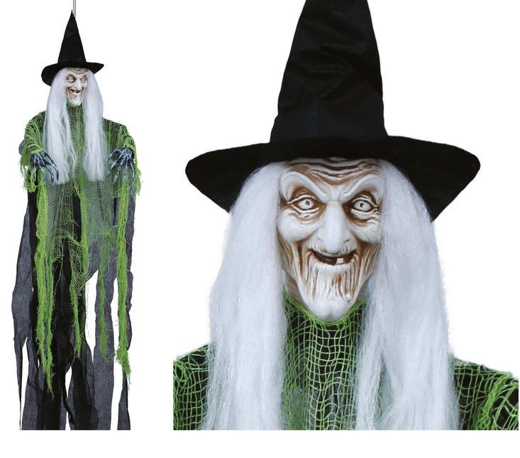 Halloween Hängende Dekoration Hexe 1m