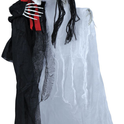 Halloween Hängende Dekoration Braut und Bräutigam 90cm