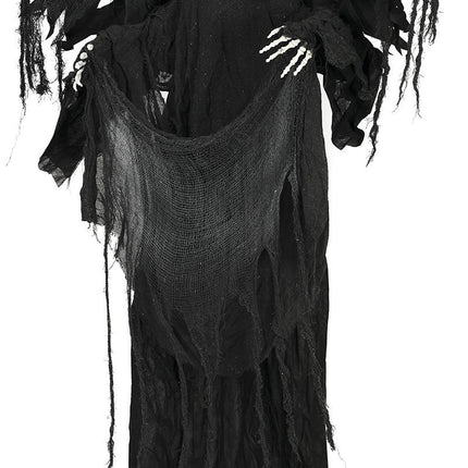 Halloween Hängende Dekoration Skelett mit Licht und Ton 1,6m