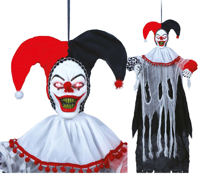 Halloween Hängedekoration Clown 1,2m