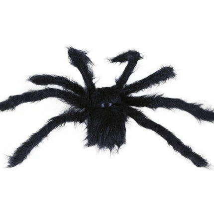 Schwarze Fake Spinne 50cm