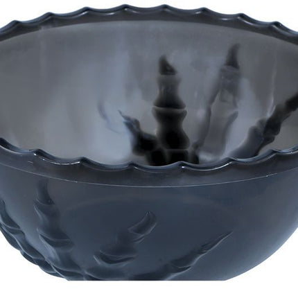 Schwarze Halloween Tischdekoration Skelett Hand Schale