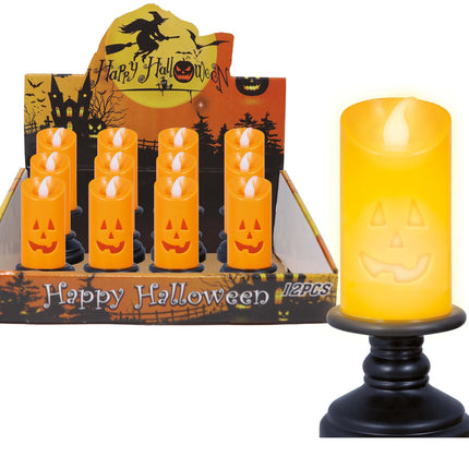 Halloween Tischdekoration Kürbis 12,5cm