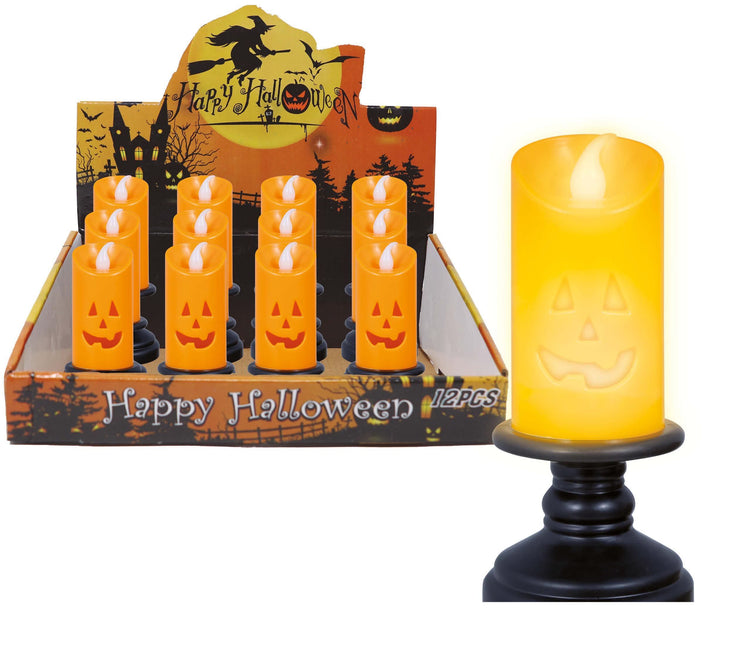 Halloween Tischdekoration Kürbis 12,5cm