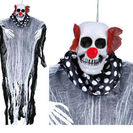 Halloween Hängedekoration Clown 80cm