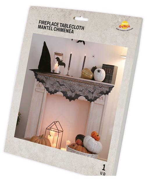 Halloween Vorhang Fledermäuse 2m