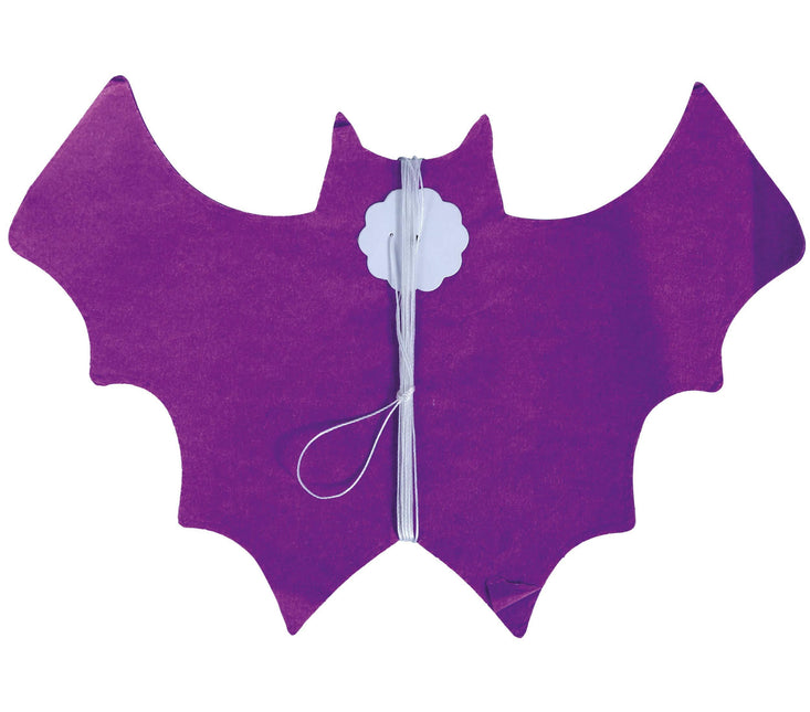 Halloween Girlande Lila Fledermäuse 3m