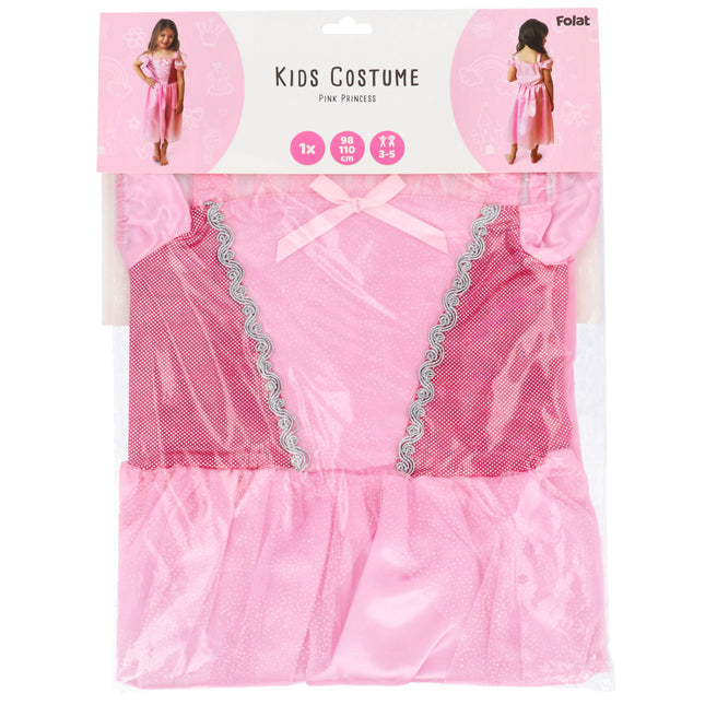 <tc>Folat</tc> Rosa Prinzessinnenkleid