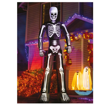 Halloween Skelett aufblasbar 2m