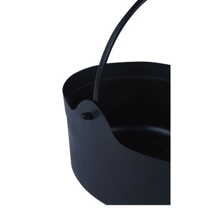 Halloween Kessel Schwarz 32cm