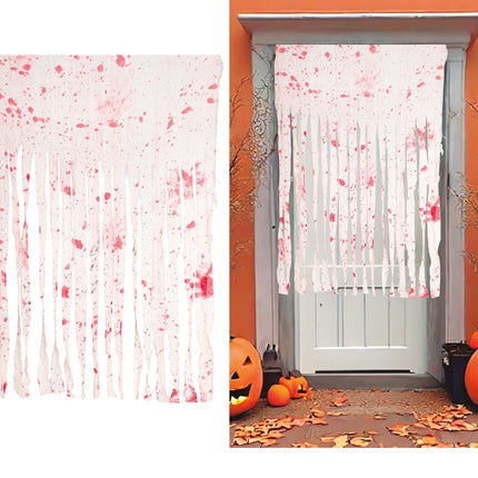 Halloween Blutiger Vorhang 1,5m