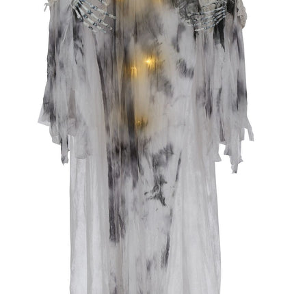 Halloween Puppe Skelett Braut 1,8m