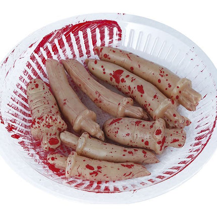 Halloween Fake Fingers Set 8 Stück
