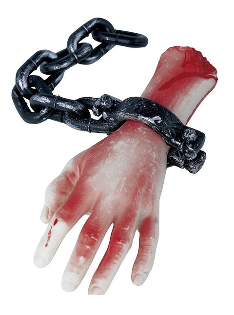 Halloween Angekettete Hand 40cm