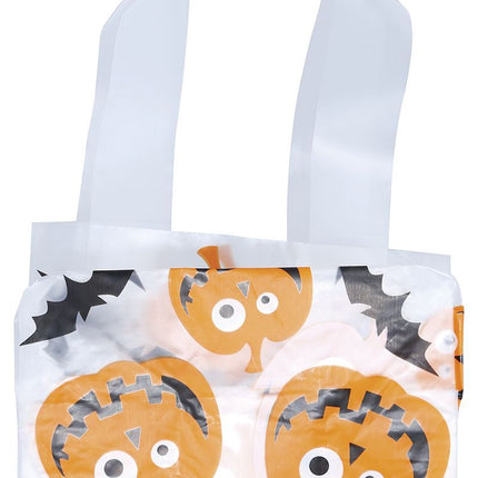 Halloween Taschen Kürbis 14x30cm 6 Stk.