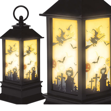 Halloween Laterne Kerze 18x9cm