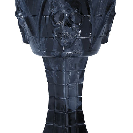 Halloween Glasschädel 19cm