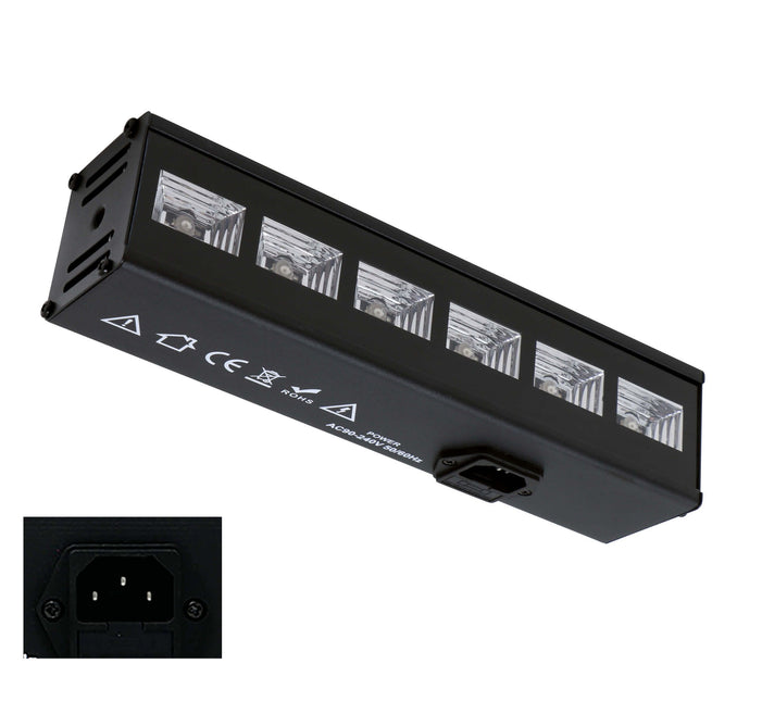 Halloween UV Lampe 6x3W