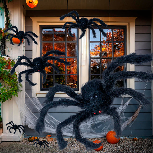 Schwarze unechte Spinne 2m