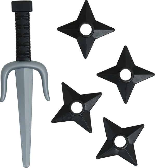 ninja set 5-tlg. schwarz