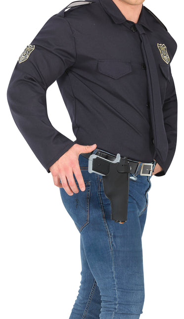 Pistole mit Holster 22cm