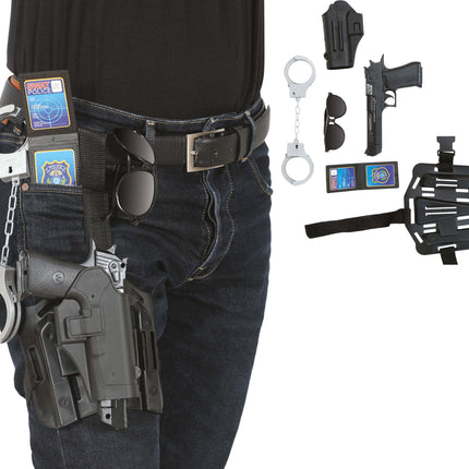 Polizei Kostüm Set 6 Teile