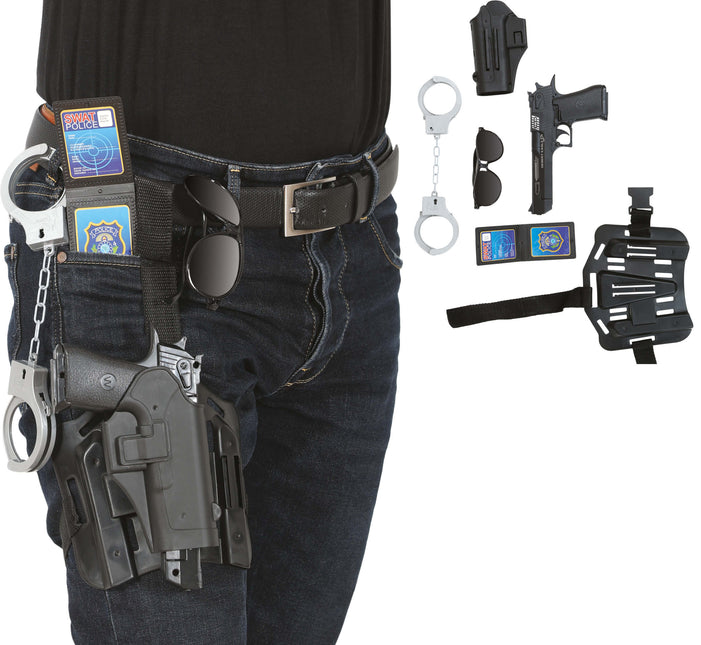 Polizei Kostüm Set 6 Teile