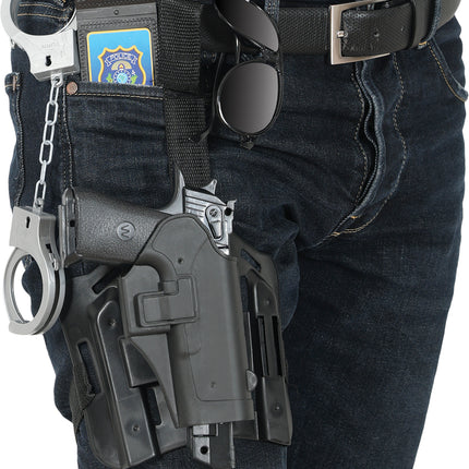 Polizei Kostüm Set 6 Teile