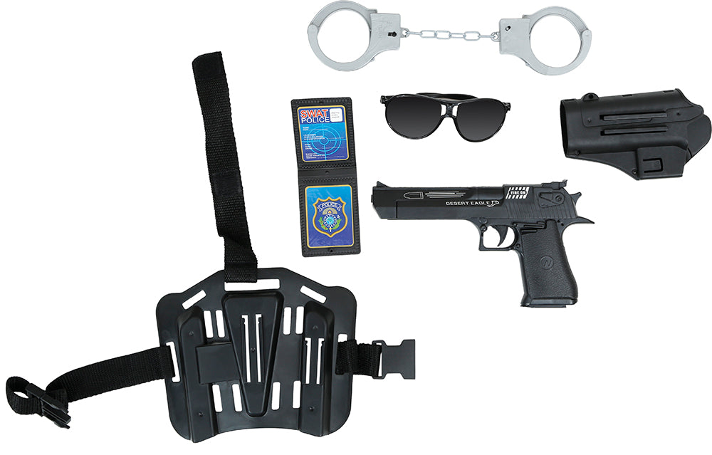 Polizei Kostüm Set 6 Teile