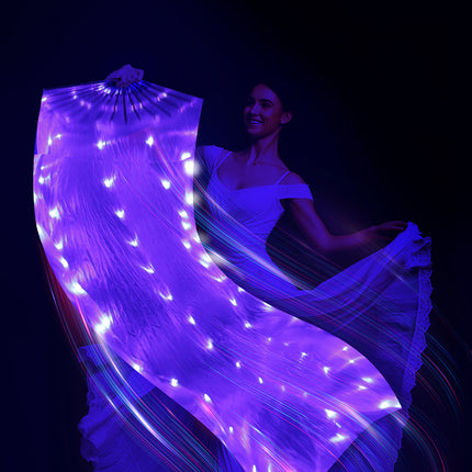 Weißer Ventilator mit Multifunktions-LED 75x150 cm