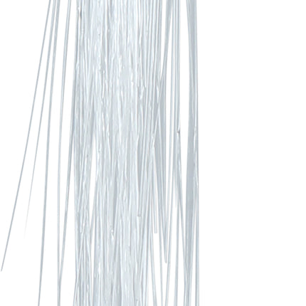 Neonlila Haarverlängerung mit Licht 30cm