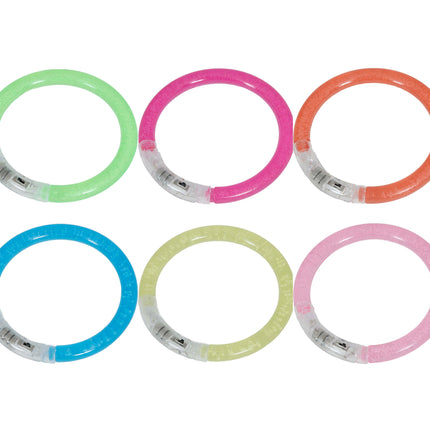 Bunte Armbänder Glow In The Dark 8cm 4 Stück