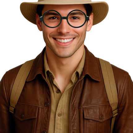 Schwarze Schutzbrille Pvc