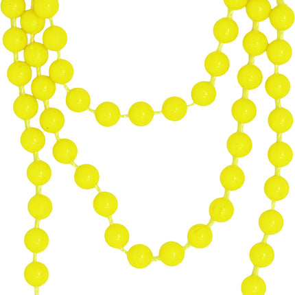 Neon 80S Accessoire Set Gelb 5 Stück