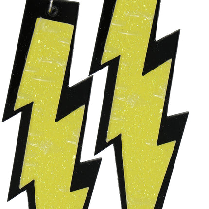 Neon 80S Accessoire Set Gelb 5 Stück