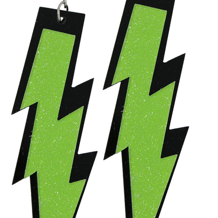 Neon 80S Zubehör Set Hellgrün 5 Stück