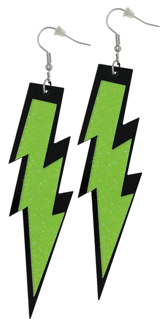 Neon 80S Zubehör Set Hellgrün 5 Stück