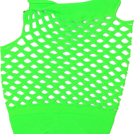 Neon 80S Zubehör Set Hellgrün 5 Stück