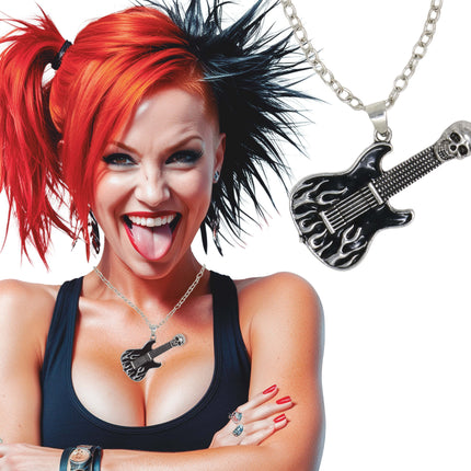 E-Gitarren-Halskette