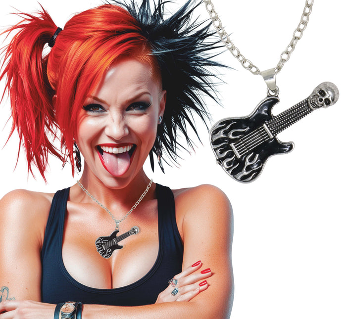 E-Gitarren-Halskette