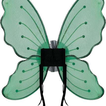 Schmetterling Dress Up Set Grünes Mädchen 2 Stück