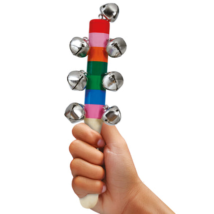 Jingle Bell Rassel aus Holz 20cm