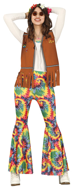 Hippie mehrfarbiger Anhänger 6 cm