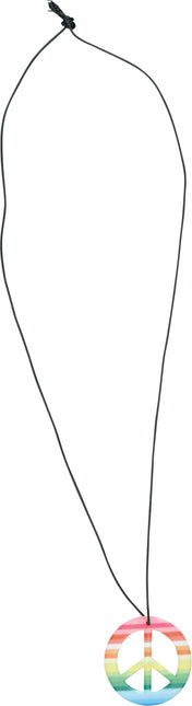 Hippie mehrfarbiger Anhänger 6 cm