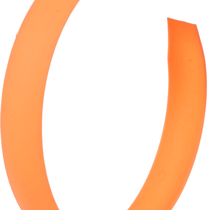 Neon-Reifenohrringe orange