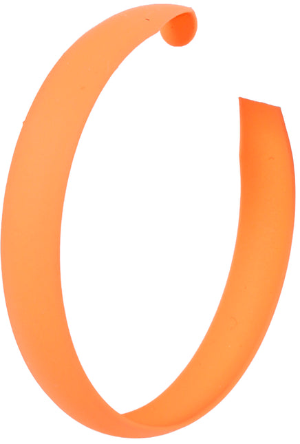 Neon-Reifenohrringe orange